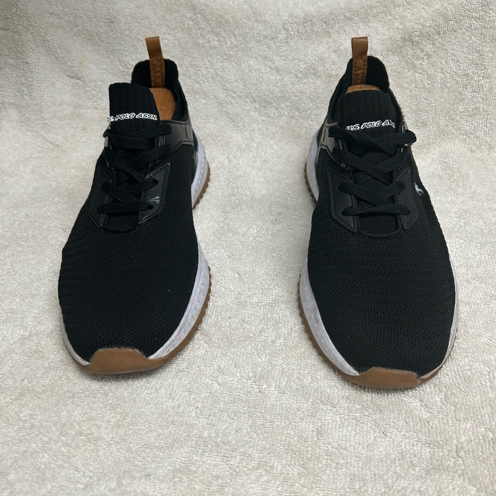 U.S. Polo Assn. Black Sneakers